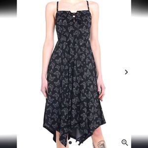 Hot Topic Cosmic Aura size small Elegant Black/gre Butterfly